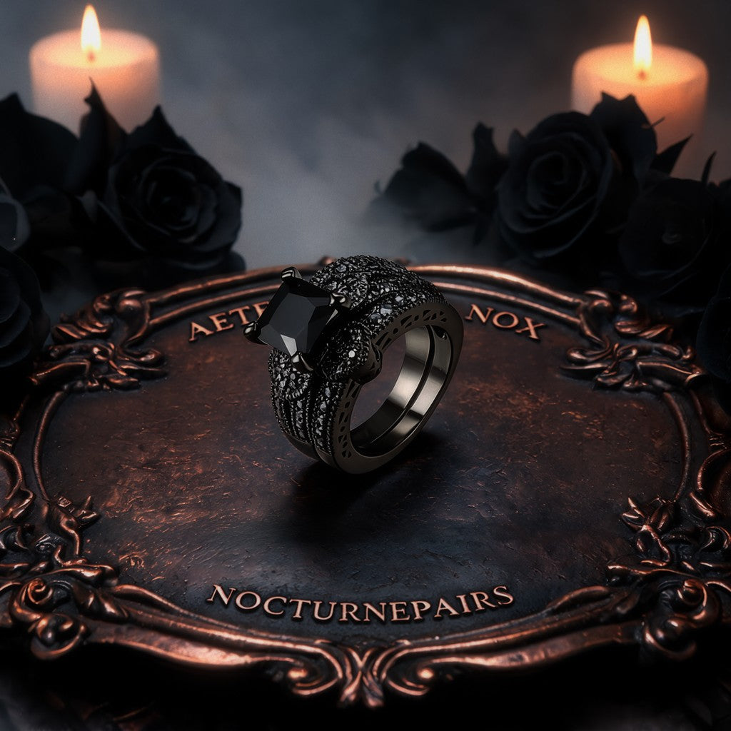 Silver Rose Bracelet – Lunar Gothic Mystic Night Collection