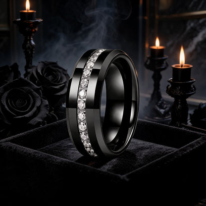 Silver Rose Bracelet – Lunar Gothic Mystic Night Collection