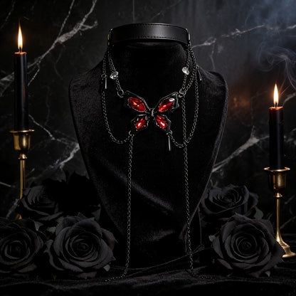 Silver Rose Bracelet – Lunar Gothic Mystic Night Collection