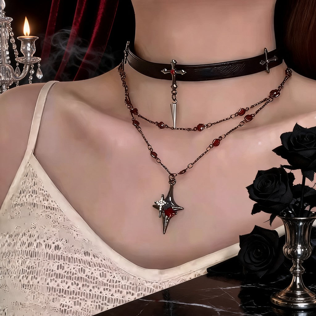 Silver Rose Bracelet – Lunar Gothic Mystic Night Collection